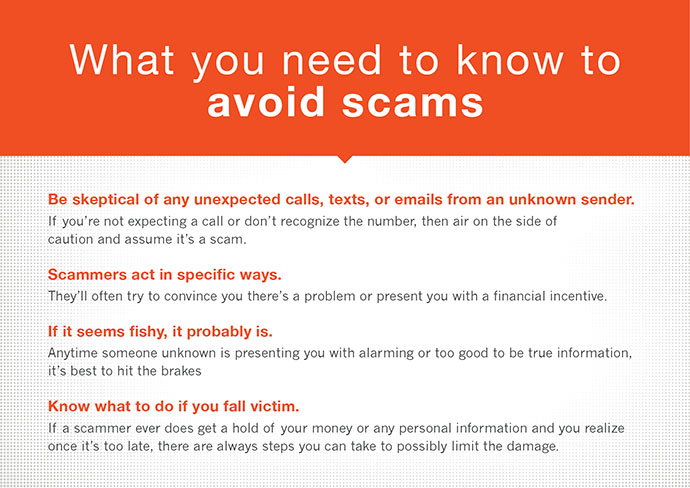 avoiding scams